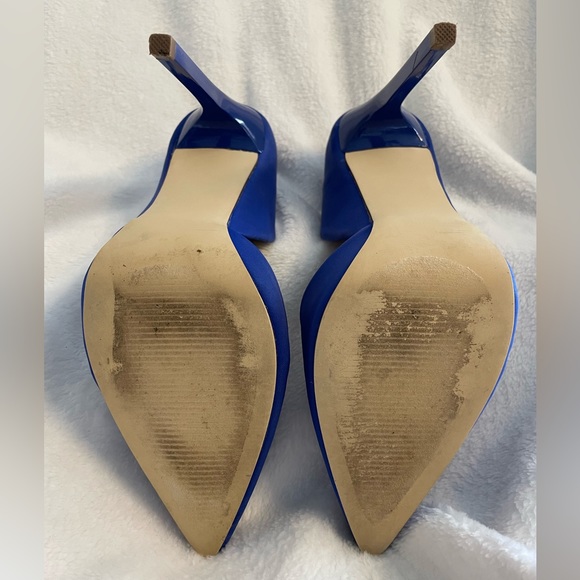 Justfab ‘Monika’ Blue Heels - 7.5 - Picture 6 of 7